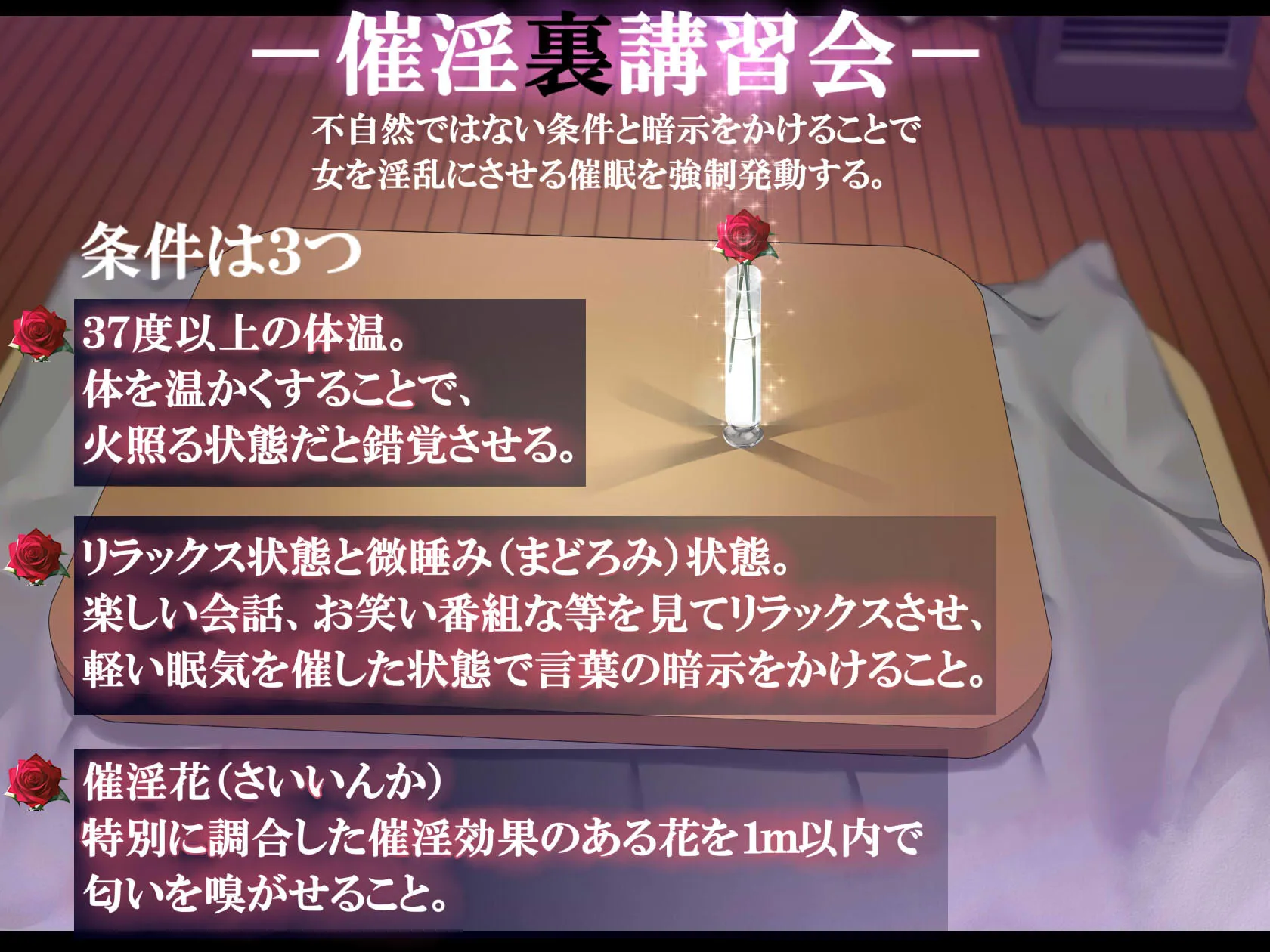 再婚妻と義娘とこたつ催淫正月挨拶で親戚一同ハメまくり催●元旦