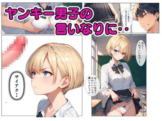 輪〇されたボーイッシュ女子