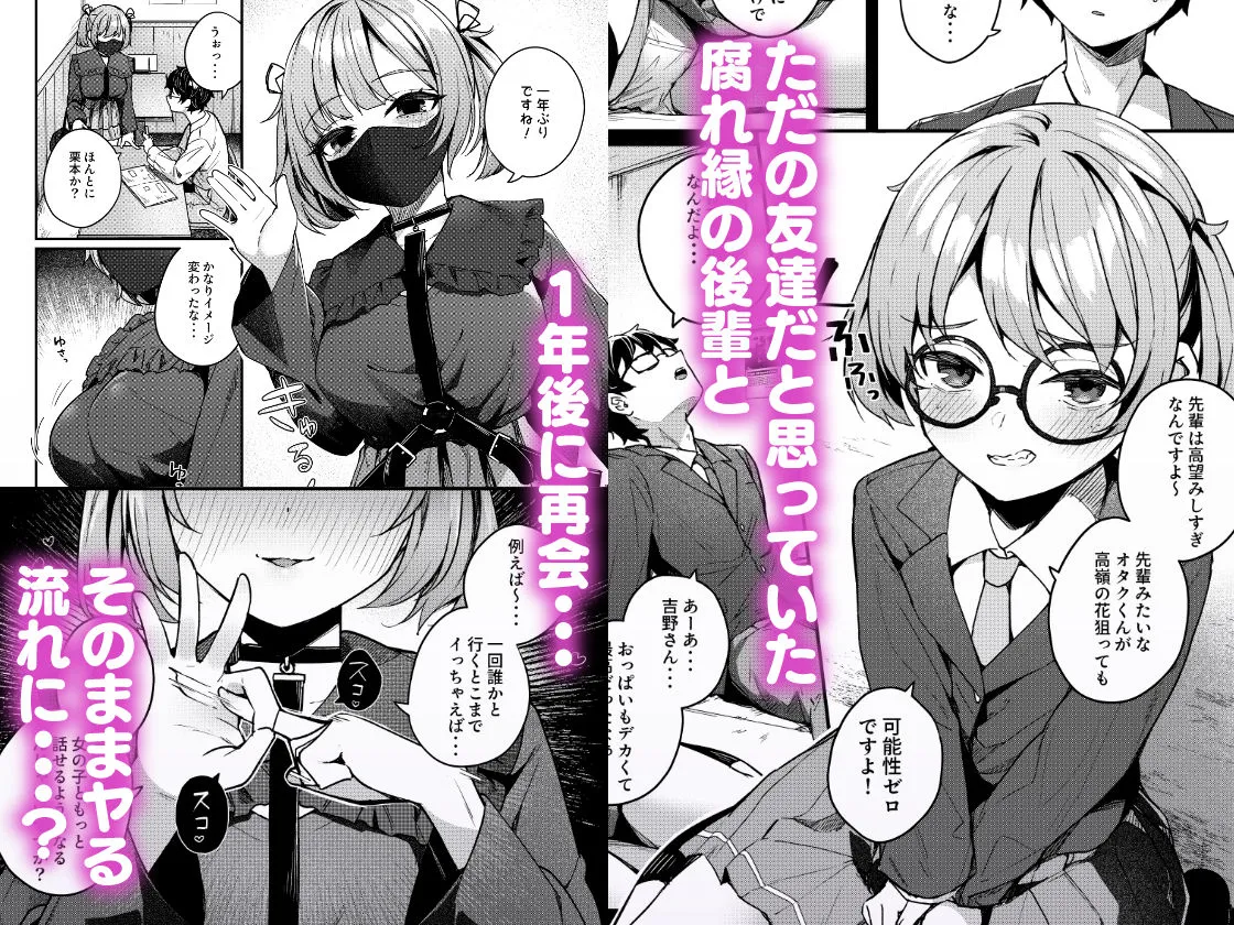 恋愛相談なんてほぼセックスですよねっ!? 〜悪友後輩と一線超えてヤりまくる話〜