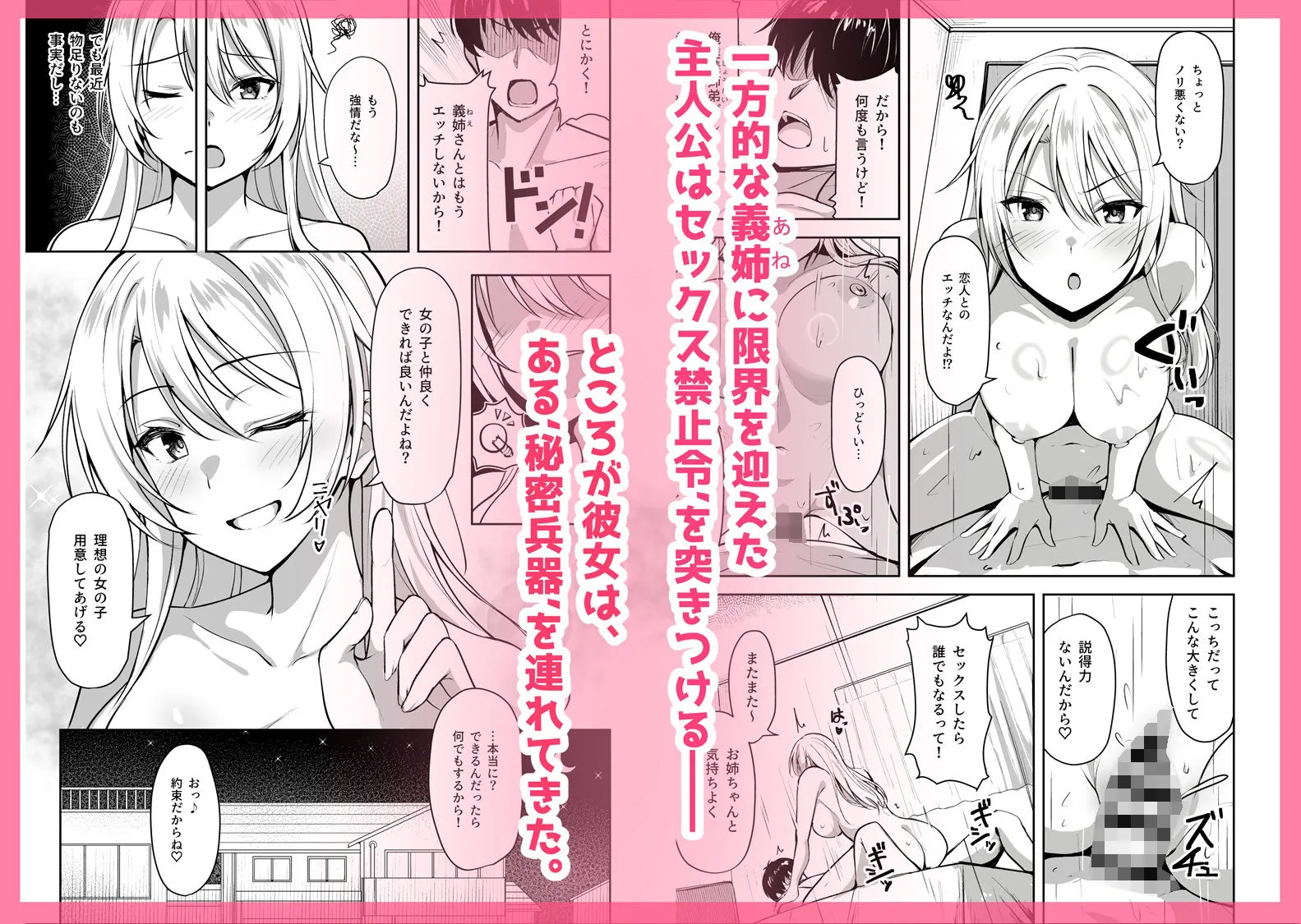 義姉(あね)が俺とHするために女の子を連れてくる