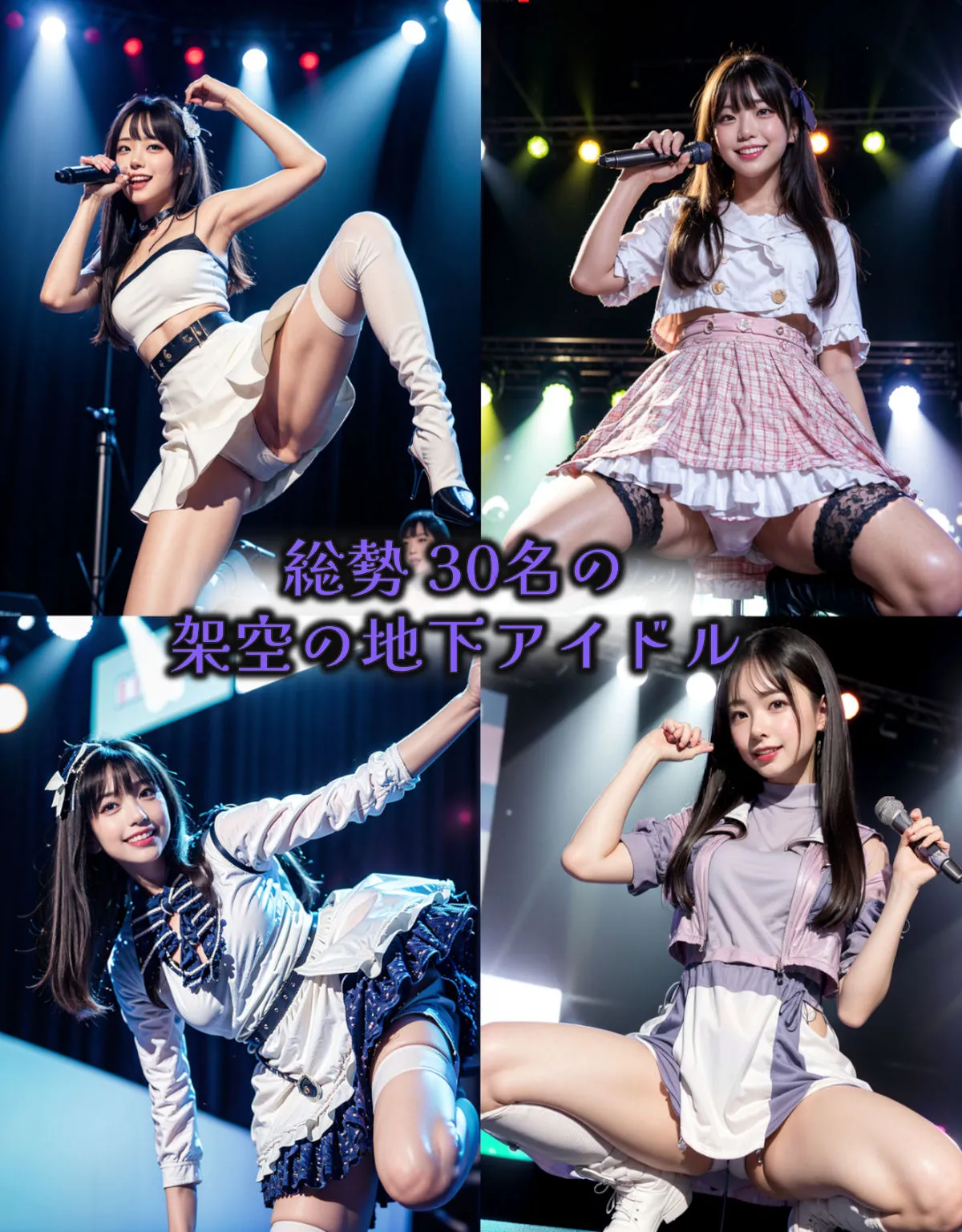 地下アイドル過激営業CG集