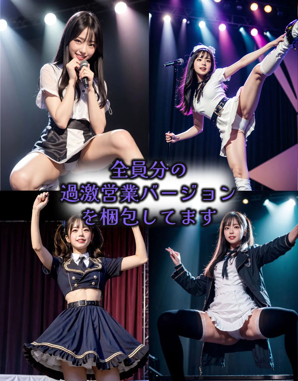 地下アイドル過激営業CG集