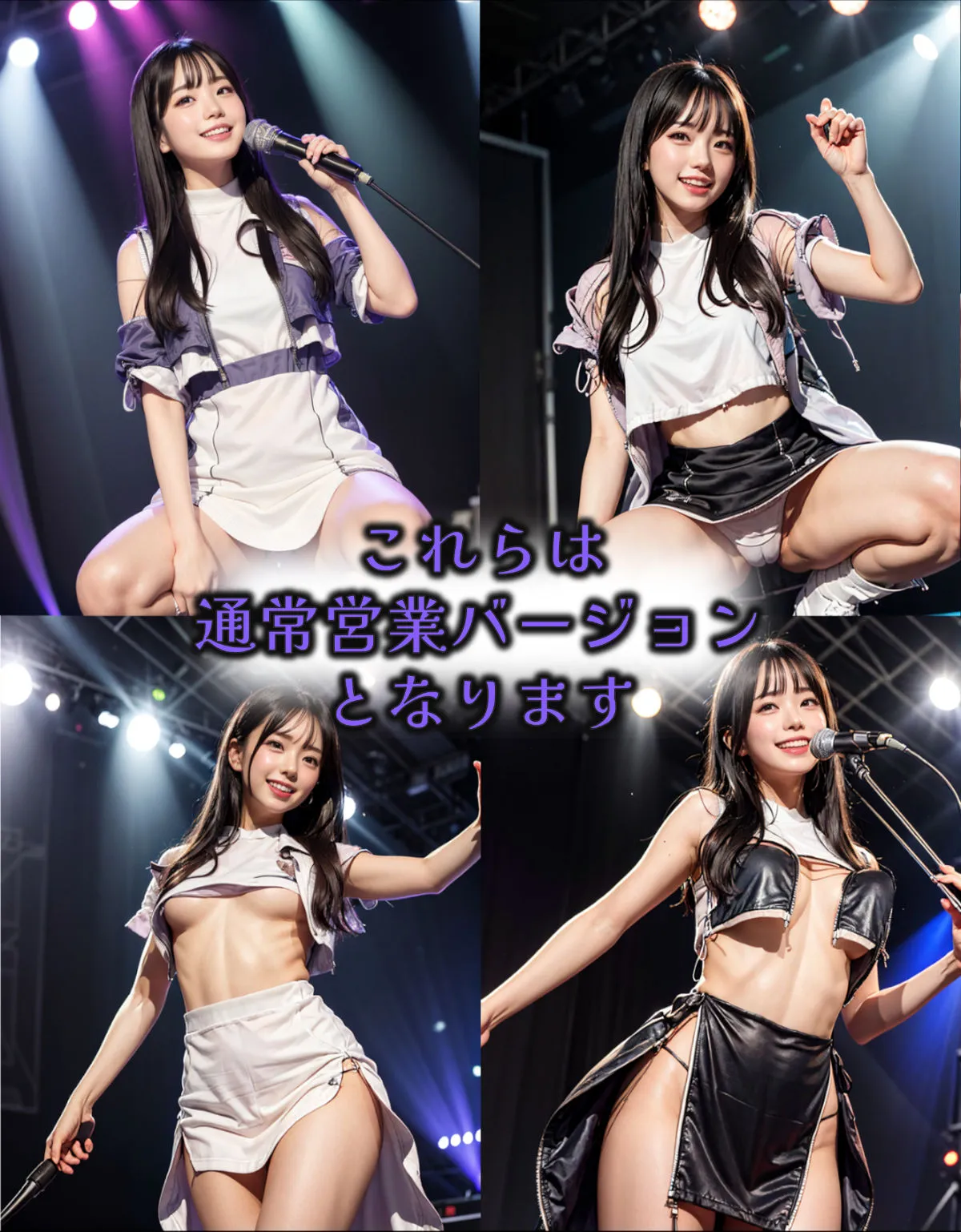 地下アイドル過激営業CG集