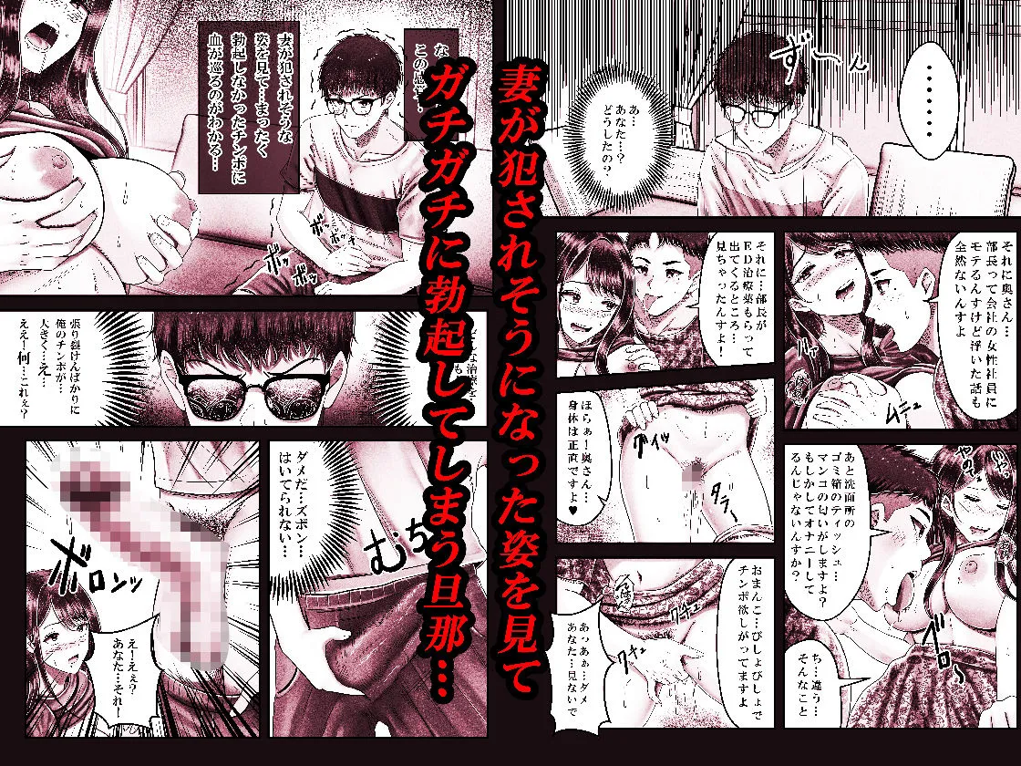 逆転生!堕ちた黒髪賢者の催〇魔法でお〇こする話 〜人妻の両穴は極上の穴〜