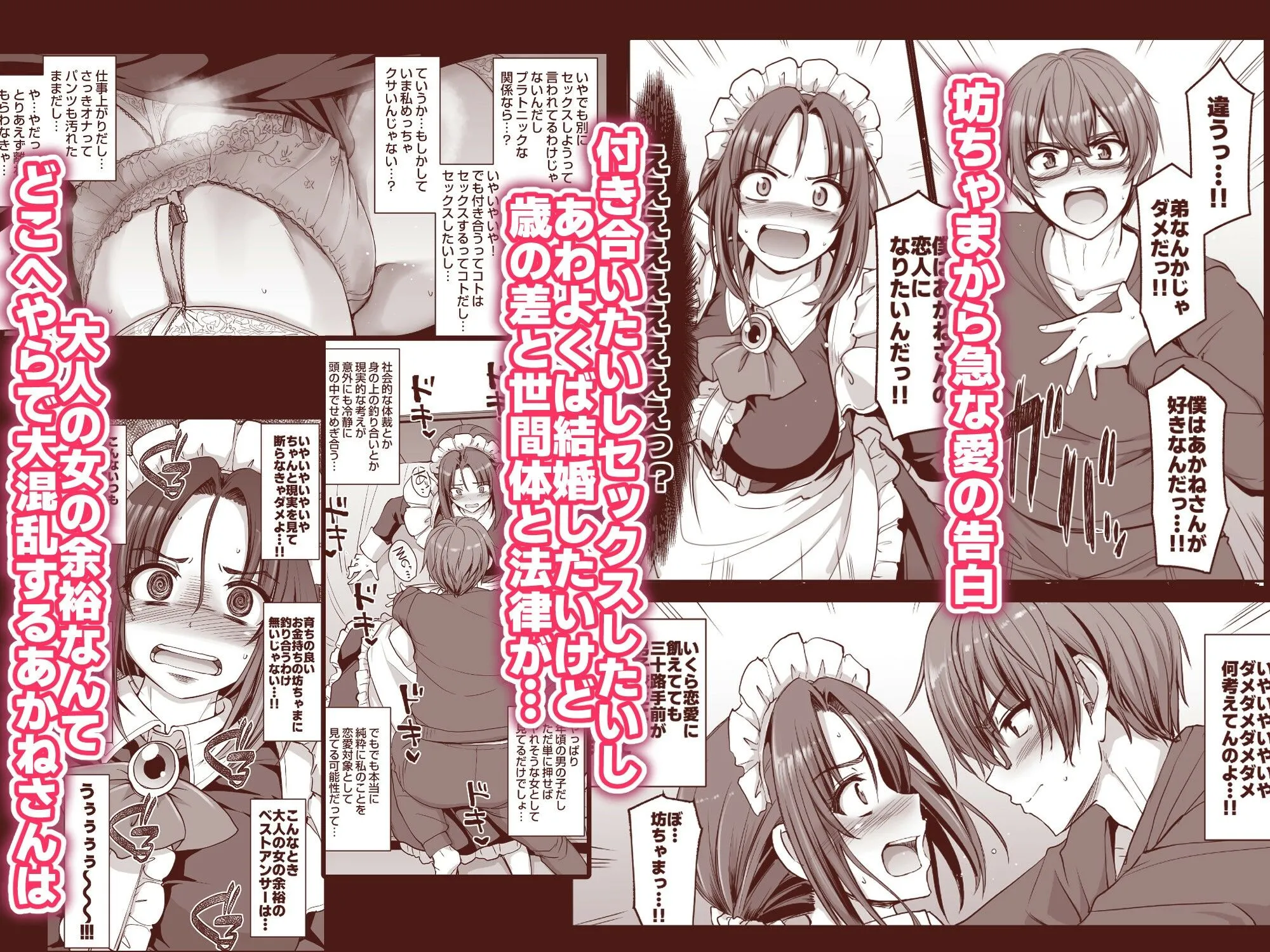 ポンコツ独身メイドあかねさん(28)