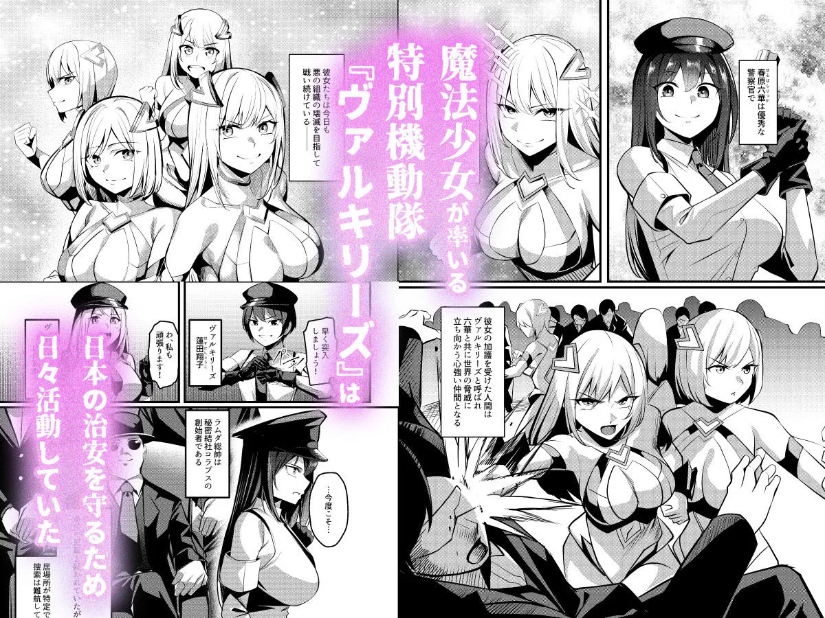 魔法少女セイントリリィ・戦乙女 〜敵組織に洗脳調教された魔法少女が性処理戦闘員に堕ちるまで〜