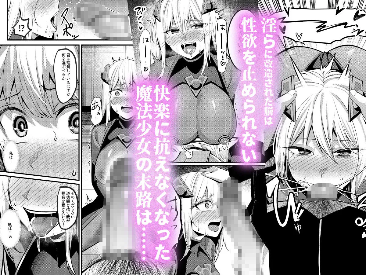魔法少女セイントリリィ・戦乙女 〜敵組織に洗脳調教された魔法少女が性処理戦闘員に堕ちるまで〜