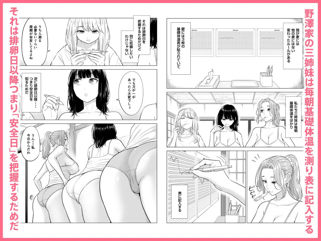お義父さんの性欲処理は私たち三姉妹のもちまわりっ