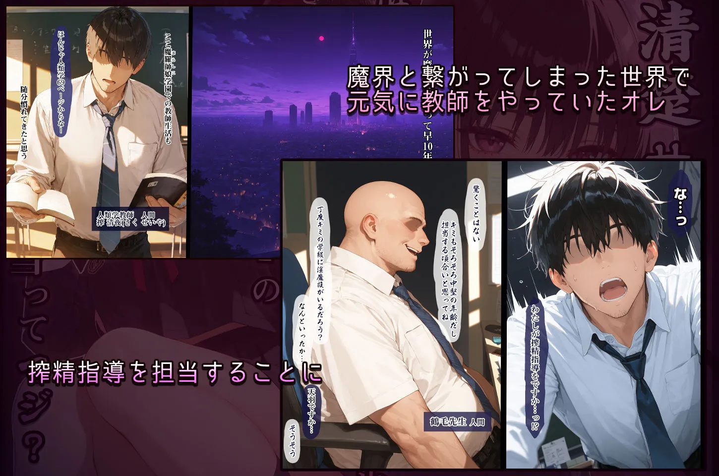 清楚サキュバス 世界が魔界と繋がって早10年 オレが教え子の搾精指導担当ってマジ?